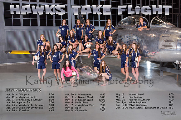 Xavier Girls Soccer 2015