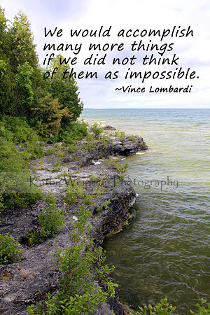 Cave Point - we would accomplish...