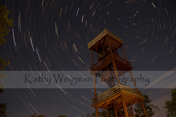 Star Trails at Peninsula Tower