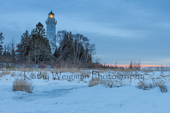 Cana Island Lighthouse New Year's Day Sunrise