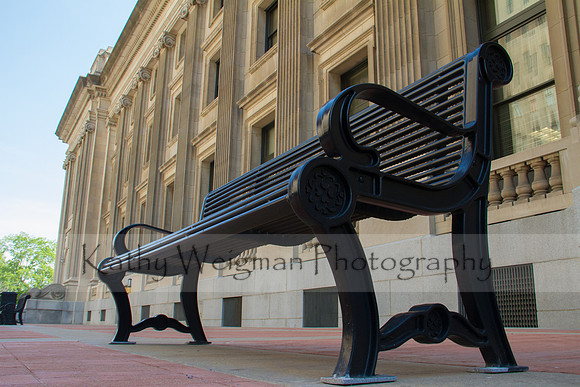 Bench at the War Memorial