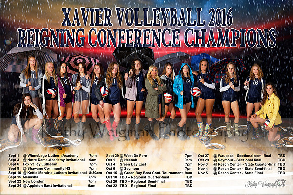 Xavier Volleyball 2016