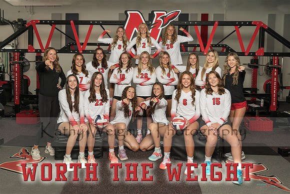 Neenah Girls Volleyball-SM
