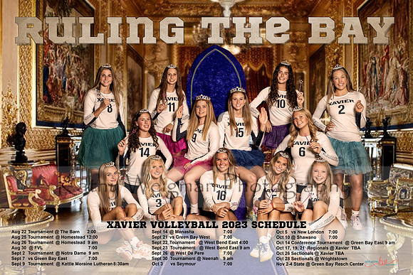 Xavier Volleyball Schedule