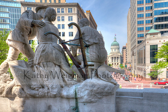 View of the Indiana Capital