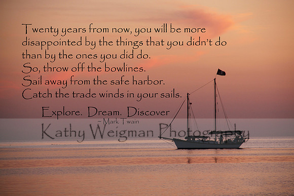 Sunset Sail - Twenty years from now.....